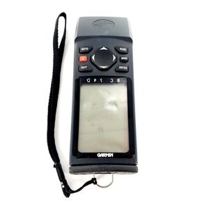 Garmin GPS 38 Handheld Hiking Geocaching Personal Navigation Device Tested READ